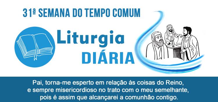 Liturgia diaria de 06 de novembro