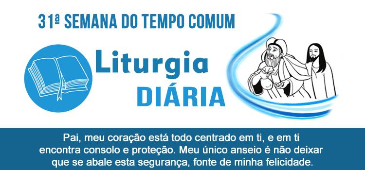 liturgia diaria 07 de novembro
