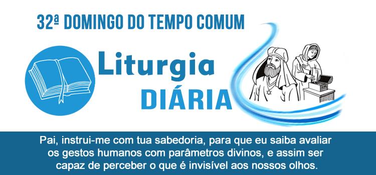 liturgia diaria do dia 08 de novembro