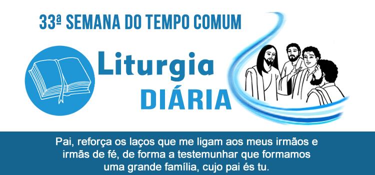 Liturgia diaria - 21 de novembro de 2015