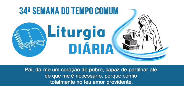 Liturgia diaria - 23 de novembro de 2015