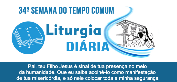 Liturgia diaria 24 de novembro de 2015