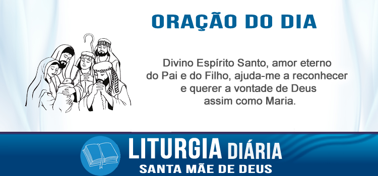 Liturgia diária 01 de janeiro de 2016