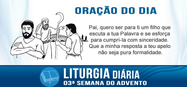 Liturgia diaria 15 de dezembro de 2015
