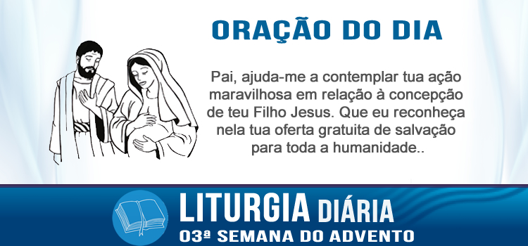 Liturgia diaria 18 de dezembro de 2015