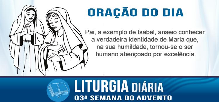 Liturgia diaria 21 de dezembro de 2015