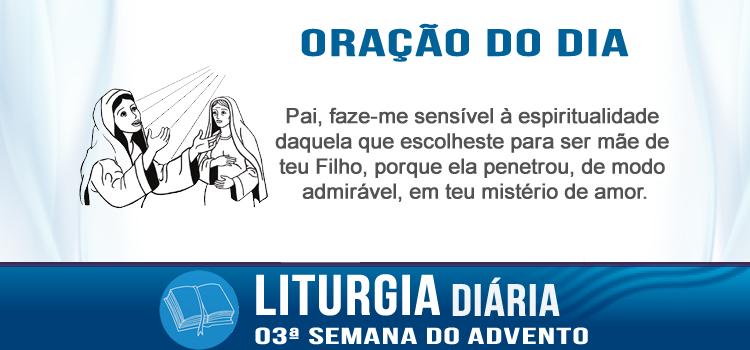 Liturgia diaria 22 de dezembro de 2015