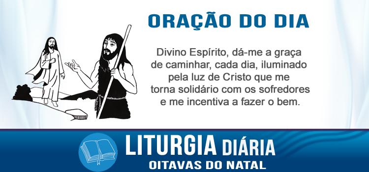 Liturgia diaria 31 de dezembro de 2015