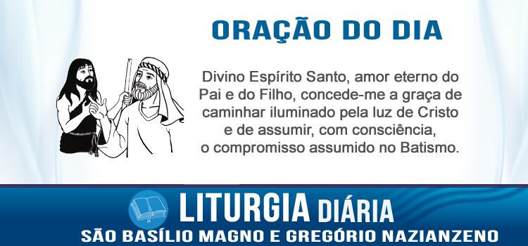 Liturgia diaria 02 de janeiro de 2016