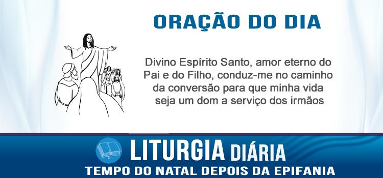 Liturgia diaria 04 de janeiro de 2016