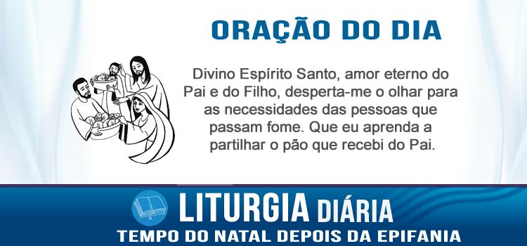 Liturgia diaria 05 de janeiro de 2016