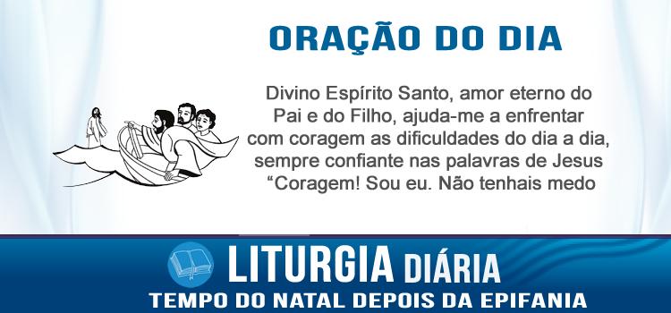Liturgia diária 06 de janeiro de 2016