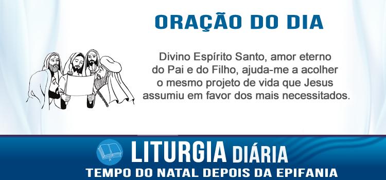 Liturgia diaria 07 de janeiro de 2016