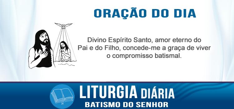 Liturgia diaria 09 de janeiro de 2016