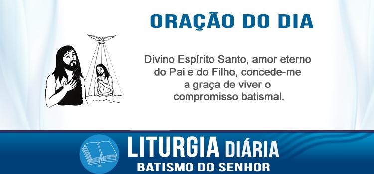 Liturgia diaria 10 de janeiro de 2016