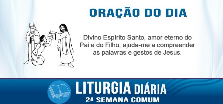 Liturgia diaria 20 de janeiro de 2016