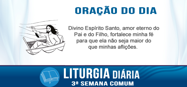 Liturgia diária 30 de janeiro de 2016