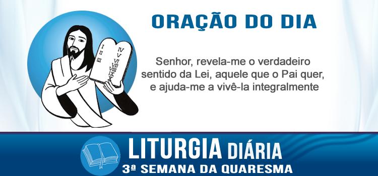 Liturgia diária 02 de março de 2016