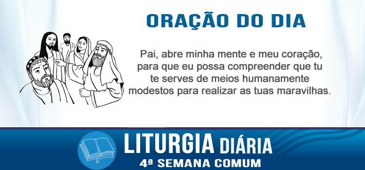 Liturgia diaria 03 de fevereiro de 2016