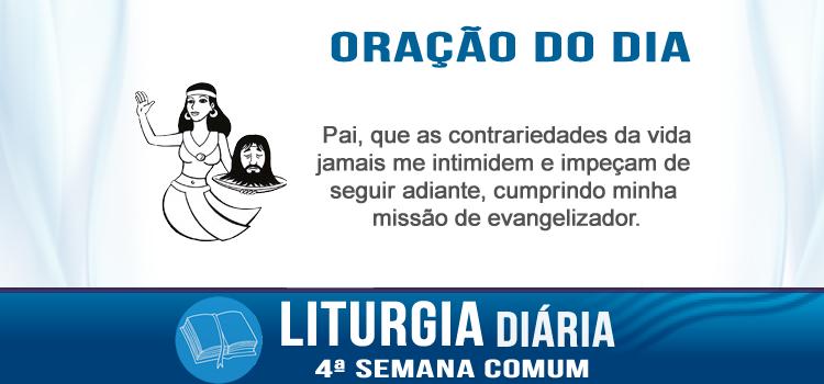 Liturgia diaria 05 de fevereiro de 2016
