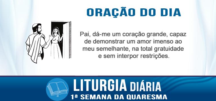 Liturgia diária 18 de fevereiro de 2016