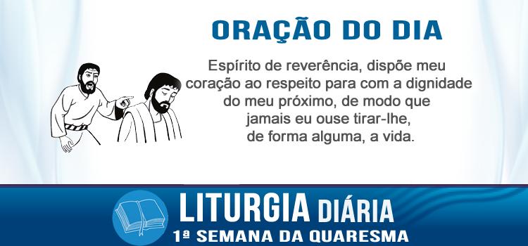 Liturgia diária 19 de fevereiro de 2016