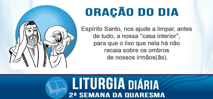 Liturgia diária 23 de fevereiro de 2016