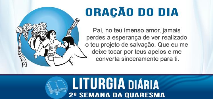 Liturgia diária 26 de fevereiro de 2016