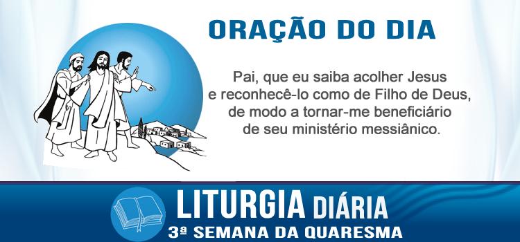Liturgia diária 29 de fevereiro de 2016
