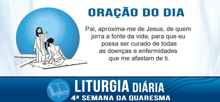 Liturgia diária 08 de março de 2016