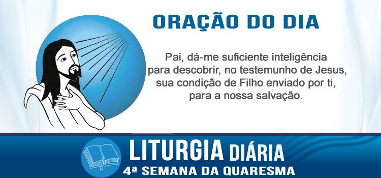 Liturgia diária 10 de março de 2016