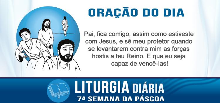 Liturgia Diária Tende fé e coragem. Eu venci o mundo!