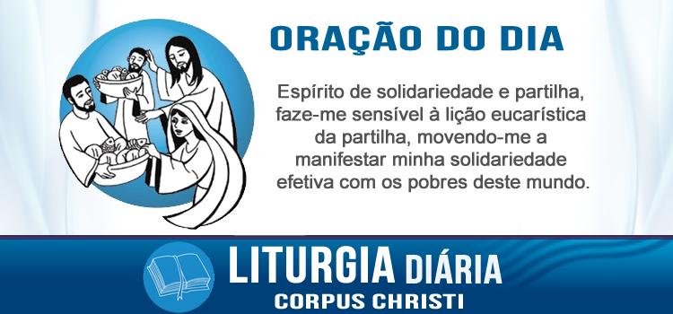 Liturgia diária Corpus Christi