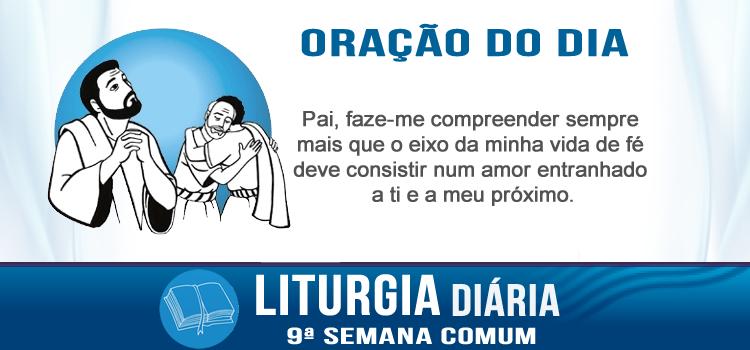 Liturgia diária O maior de todos os mandamentos