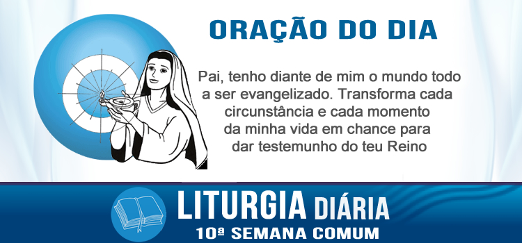 Oração diária Luz do mundo e sal da terra