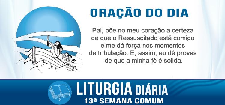 Oração diária Homens de pouca fé