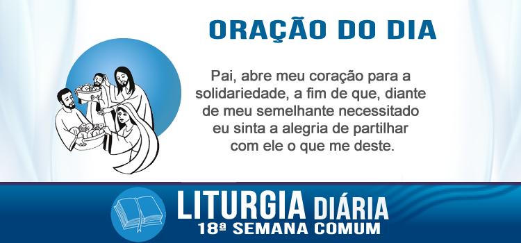 Oração diária A multiplicação dos pães