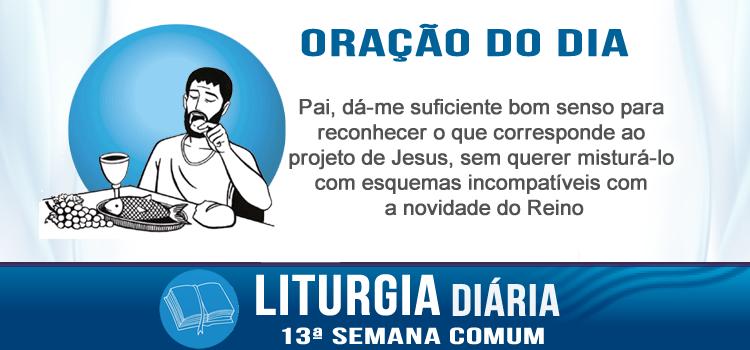 Oração diária Não se põe vinho novo em odres velhos