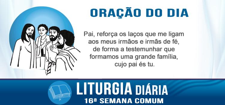 Oração diária Olha! Tua mãe e teus irmãos estão lá fora