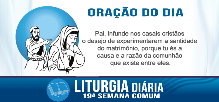 Oração diária Já não são dois, mas uma só carne