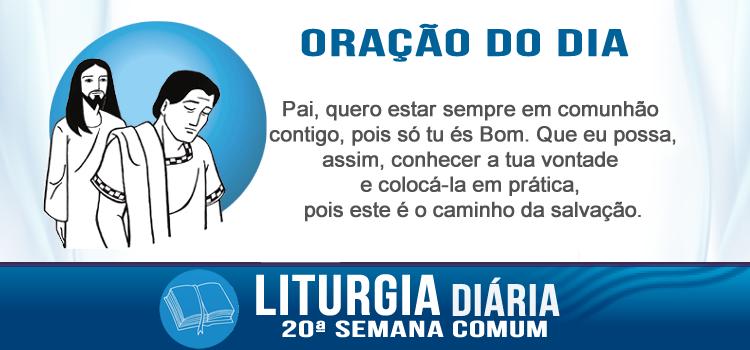 Oração diária Se queres ser perfeito
