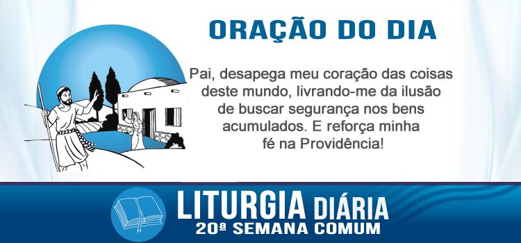 Oração diária Deixamos tudo e te seguimos!