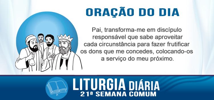 Oração diária Os talentos