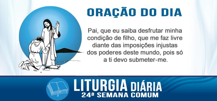 Oração diária Dize uma palavra, e meu servo ficará curado