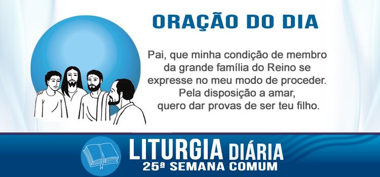 Oração diária Minha mãe e meus irmãos são estes...