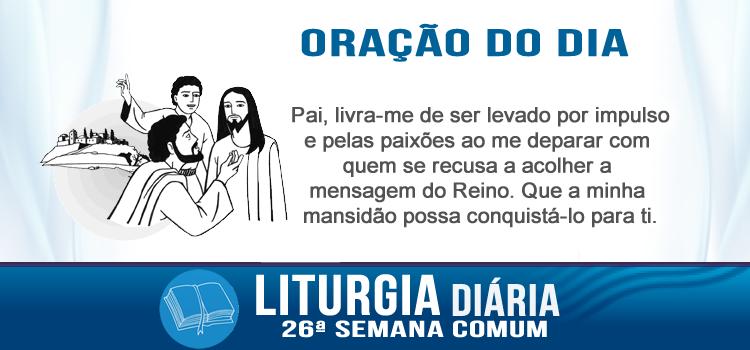Oração diária Seguir Jesus não significa ter poder sobre os outros