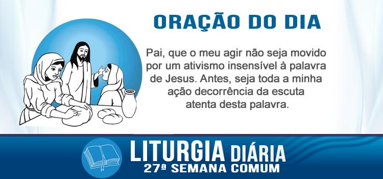 Oração diária As irmãs Maria e Marta