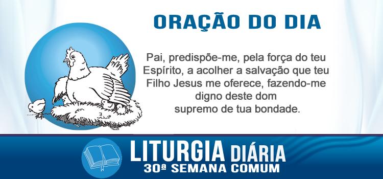 Liturgia diária - Bendito aquele que vem em nome do Senhor