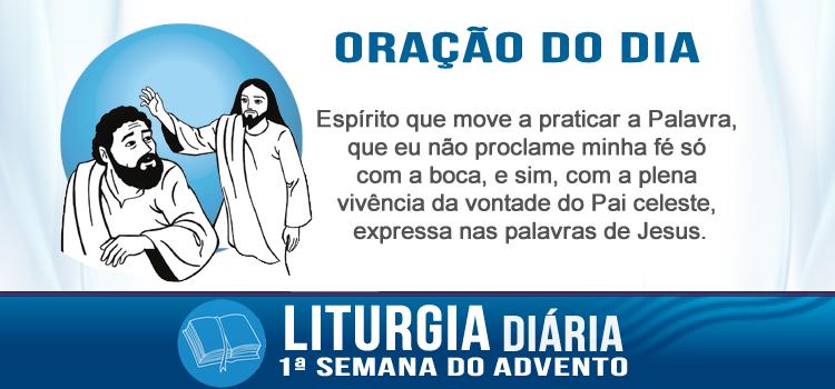 Liturgia diária O homem prudente - Mt 7, 21.24-27