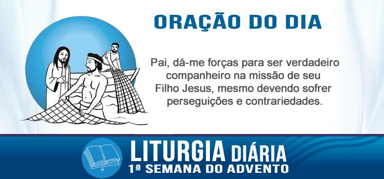 Liturgia diária Somos chamados a ser discípulos e seguir Jesus